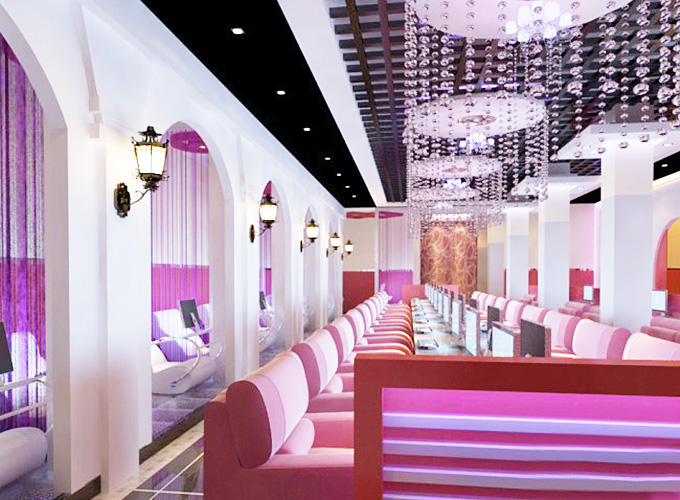 精品時尚網吧裝修設計-第2張圖片-上海古都建筑設計集團