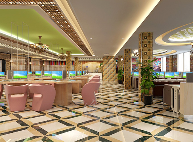 精品時尚網吧裝修設計-第3張圖片-上海古都建筑設計集團