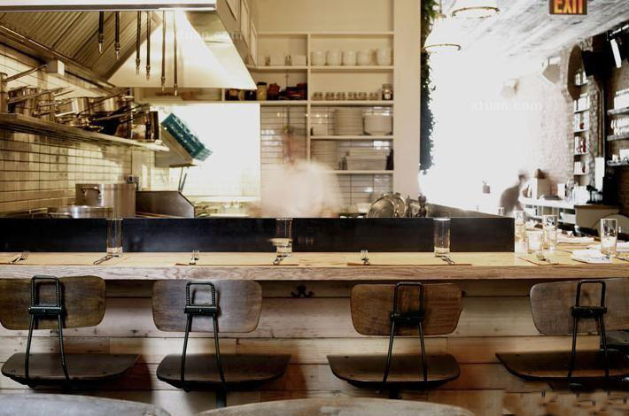 復(fù)古工業(yè)風(fēng)西餐廳裝修設(shè)計-第3張圖片-上海古都建筑設(shè)計集團