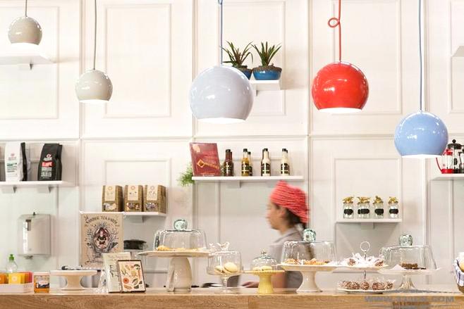 美式風格咖啡廳裝修設計-第2張圖片-上海古都建筑設計集團