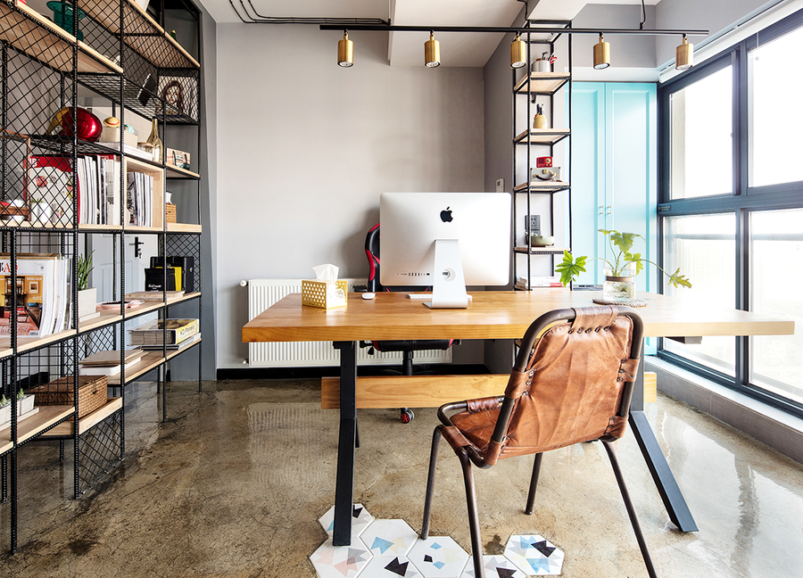 黃浦區復式輕工業風格辦公室裝修設計-第3張圖片-上海古都建筑設計集團 黃浦區復式輕工業風格辦公室裝修設計-第3張圖片-上海古都建筑設計集團