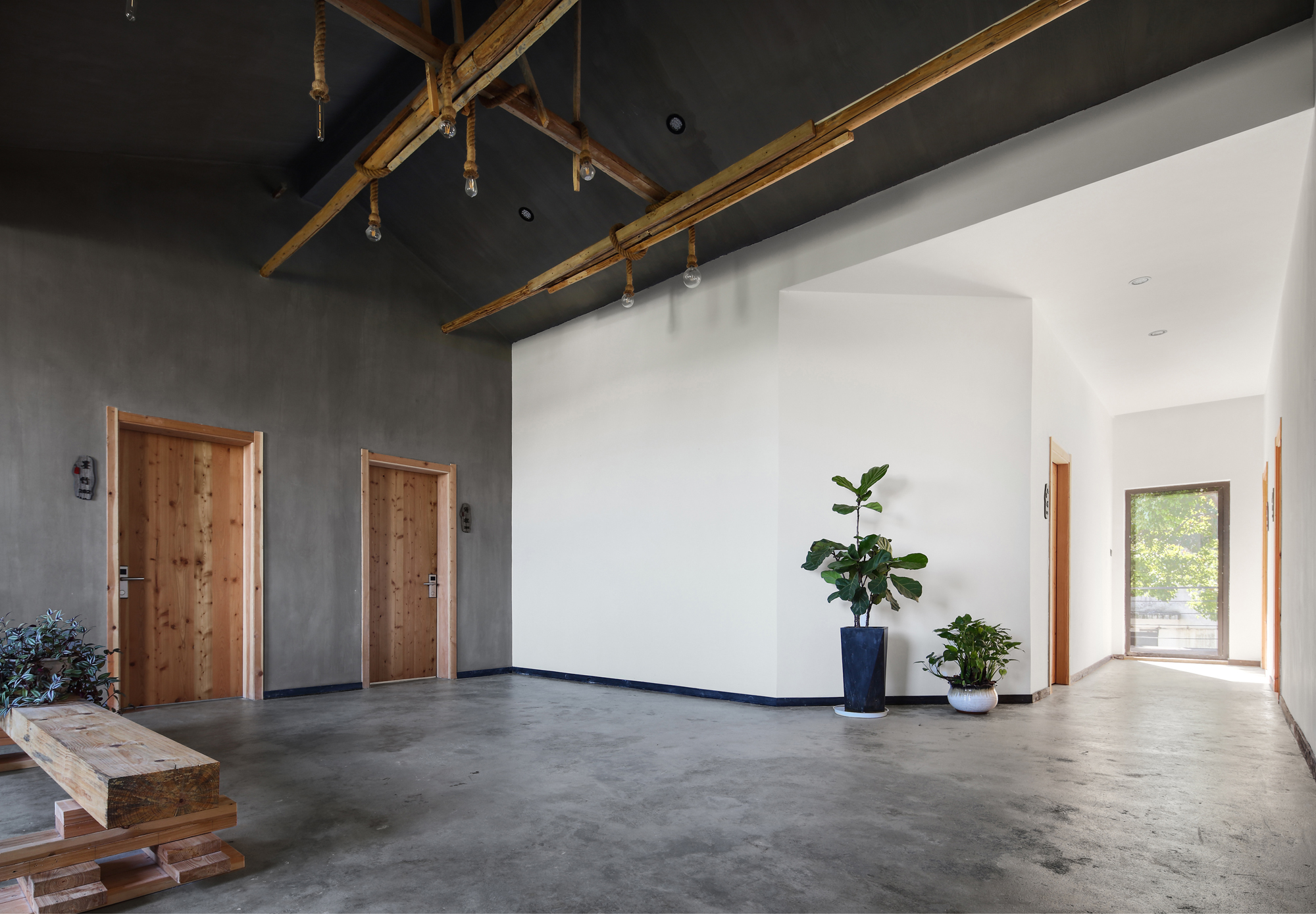 清新簡約民宿裝修設計效果圖-第2張圖片-上海古都建筑設計集團