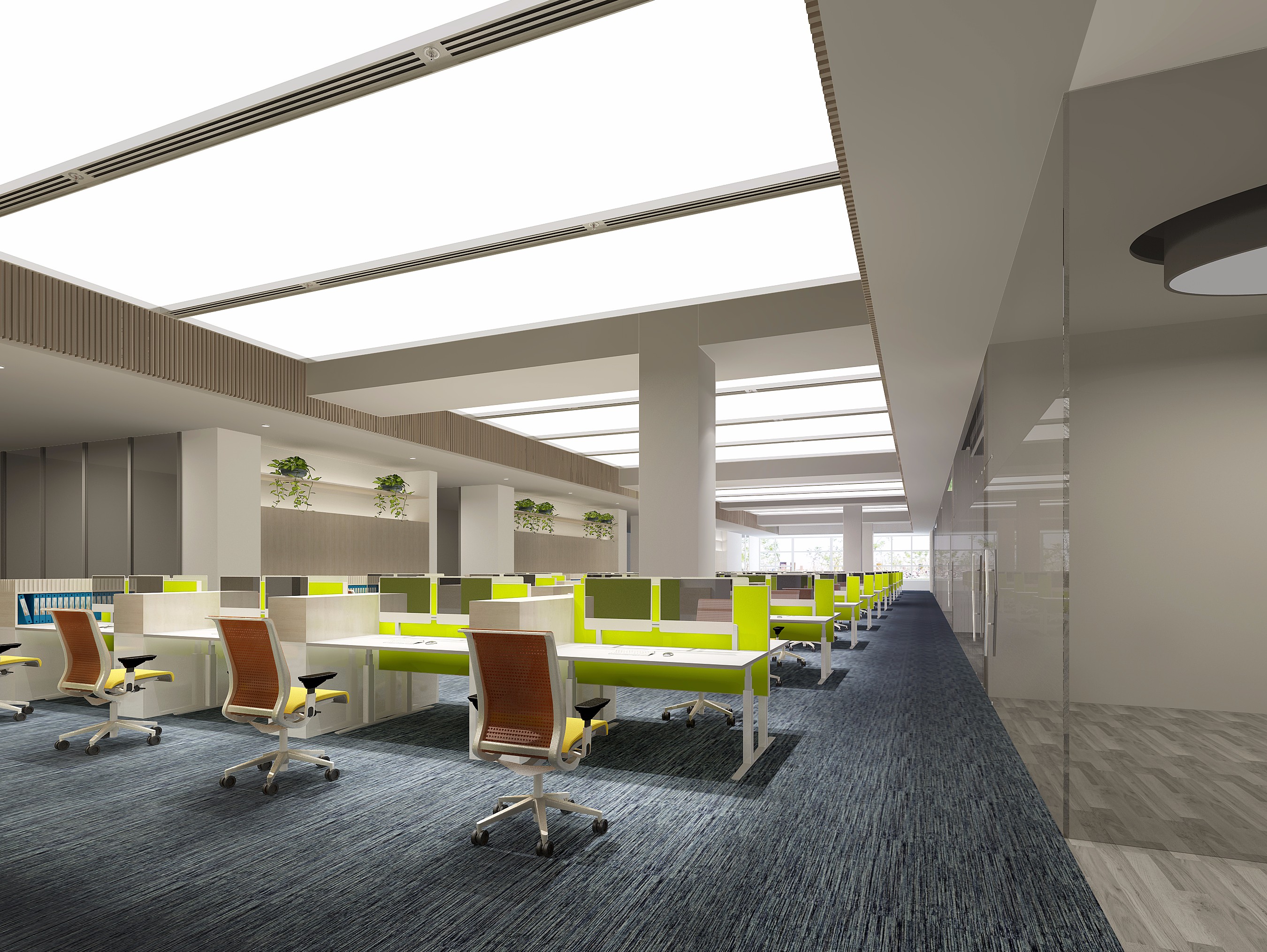 玻璃開闊辦公室裝修設計-第1張圖片-上海古都建筑設計集團 玻璃開闊辦公室裝修設計-第1張圖片-上海古都建筑設計集團