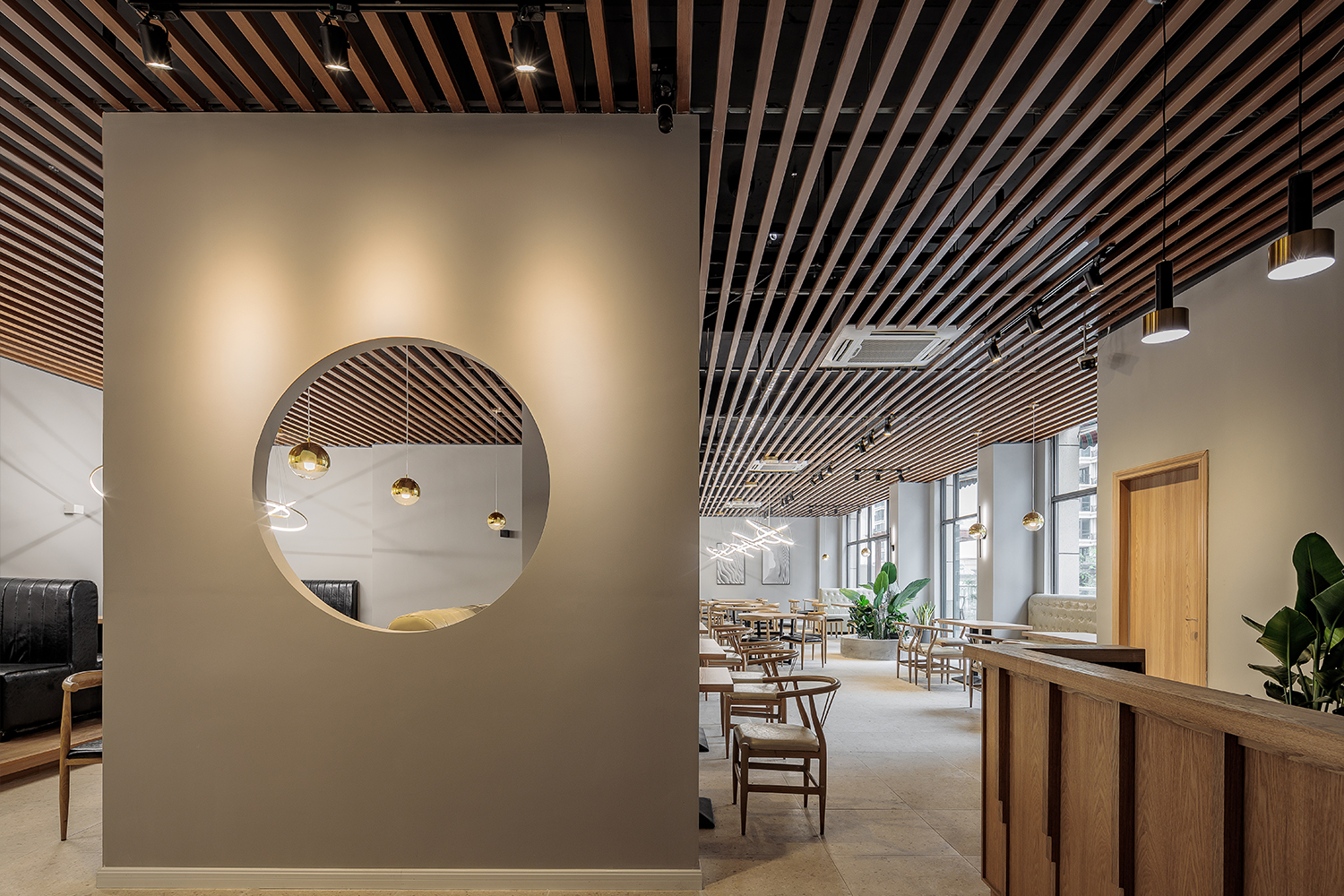 黃浦區復古中餐廳裝修設計-第2張圖片-上海古都建筑設計集團