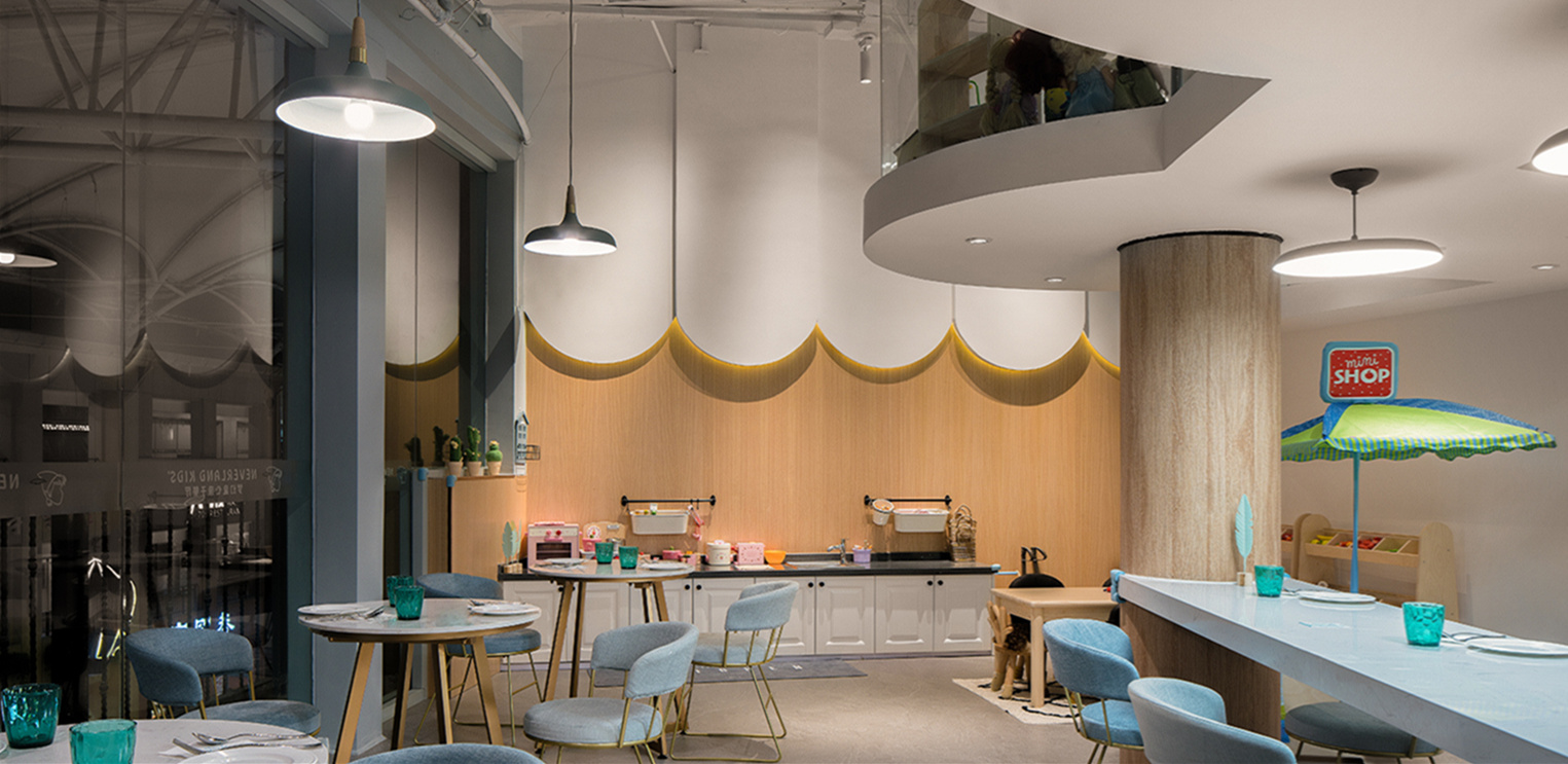 嘉定區(qū)親子主題餐廳裝修設(shè)計-第5張圖片-上海古都建筑設(shè)計集團(tuán)