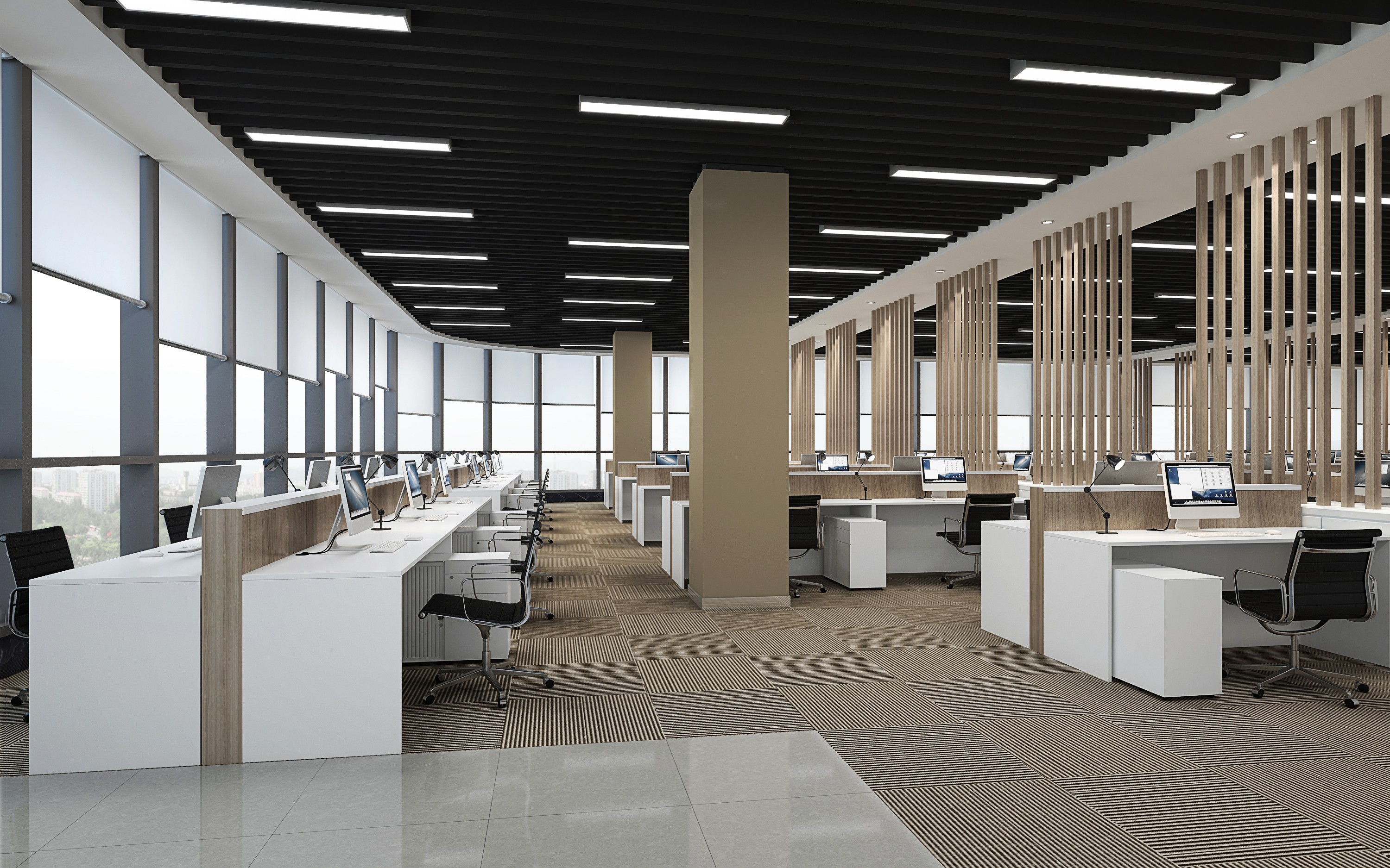 簡(jiǎn)約明了辦公室裝修設(shè)計(jì)-第5張圖片-上海古都建筑設(shè)計(jì)集團(tuán) 簡(jiǎn)約明了辦公室裝修設(shè)計(jì)-第5張圖片-上海古都建筑設(shè)計(jì)集團(tuán)