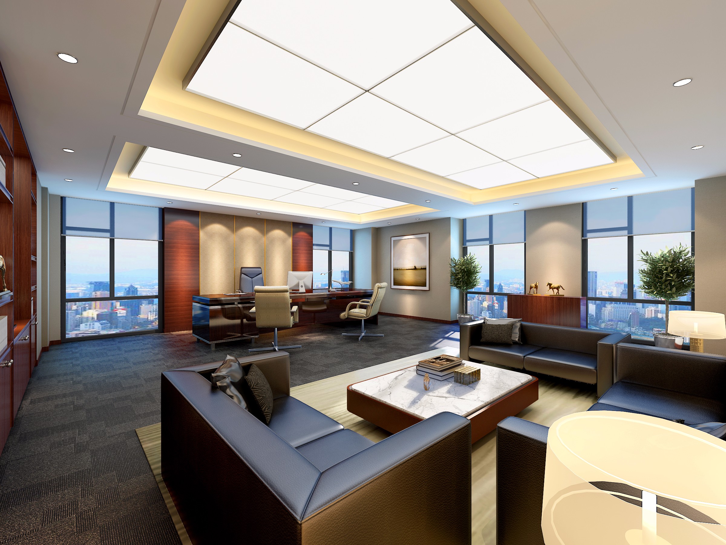 地產開發公司辦公室裝修設計-第2張圖片-上海古都建筑設計集團 地產開發公司辦公室裝修設計-第2張圖片-上海古都建筑設計集團