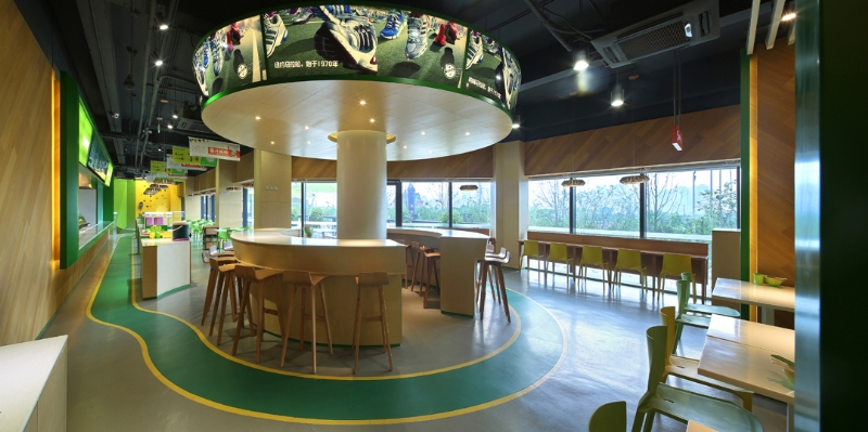 青春大學食堂裝修設計-第1張圖片-上海古都建筑設計集團