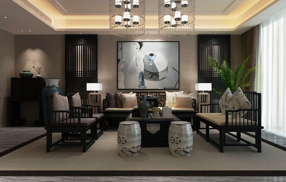 中式復古風格辦公室裝修設計-第6張圖片-上海古都建筑設計集團 中式復古風格辦公室裝修設計-第6張圖片-上海古都建筑設計集團