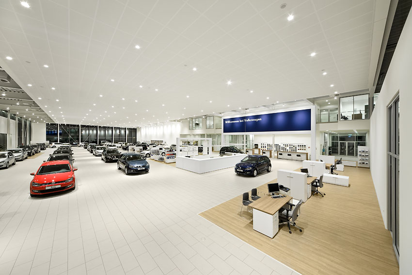 現代時尚風格4S店裝修設計-第2張圖片-上海古都建筑設計集團