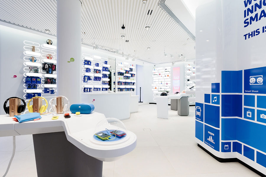 純白簡約風(fēng)手機(jī)店裝修設(shè)計(jì)-第4張圖片-上海古都建筑設(shè)計(jì)集團(tuán)