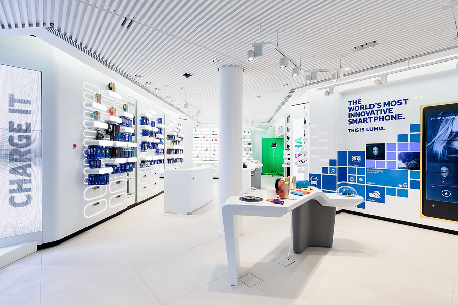 純白簡約風(fēng)手機(jī)店裝修設(shè)計(jì)-第3張圖片-上海古都建筑設(shè)計(jì)集團(tuán)