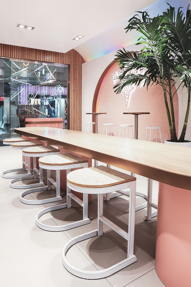 多元風格冷飲店裝修設計-第4張圖片-上海古都建筑設計集團