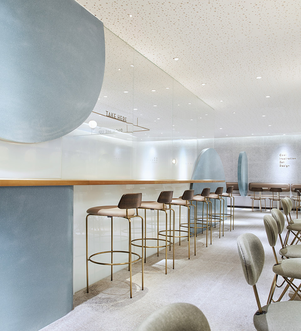 簡約風格奶茶店裝修設(shè)計-第4張圖片-上海古都建筑設(shè)計集團