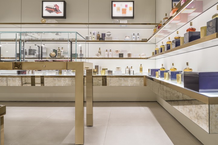 奢華簡約化妝品店裝修設計-第1張圖片-上海古都建筑設計集團