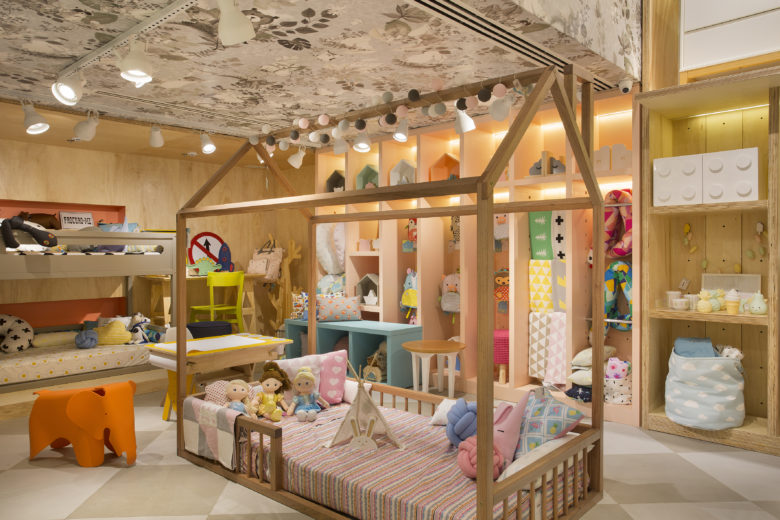 簡約溫馨孕嬰一體店裝修設計-第1張圖片-上海古都建筑設計集團