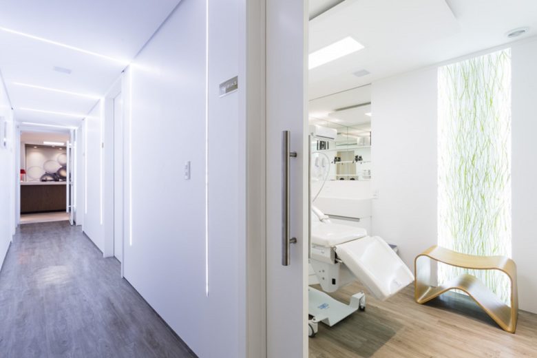 現代眼科醫院裝修設計-第1張圖片-上海古都建筑設計集團