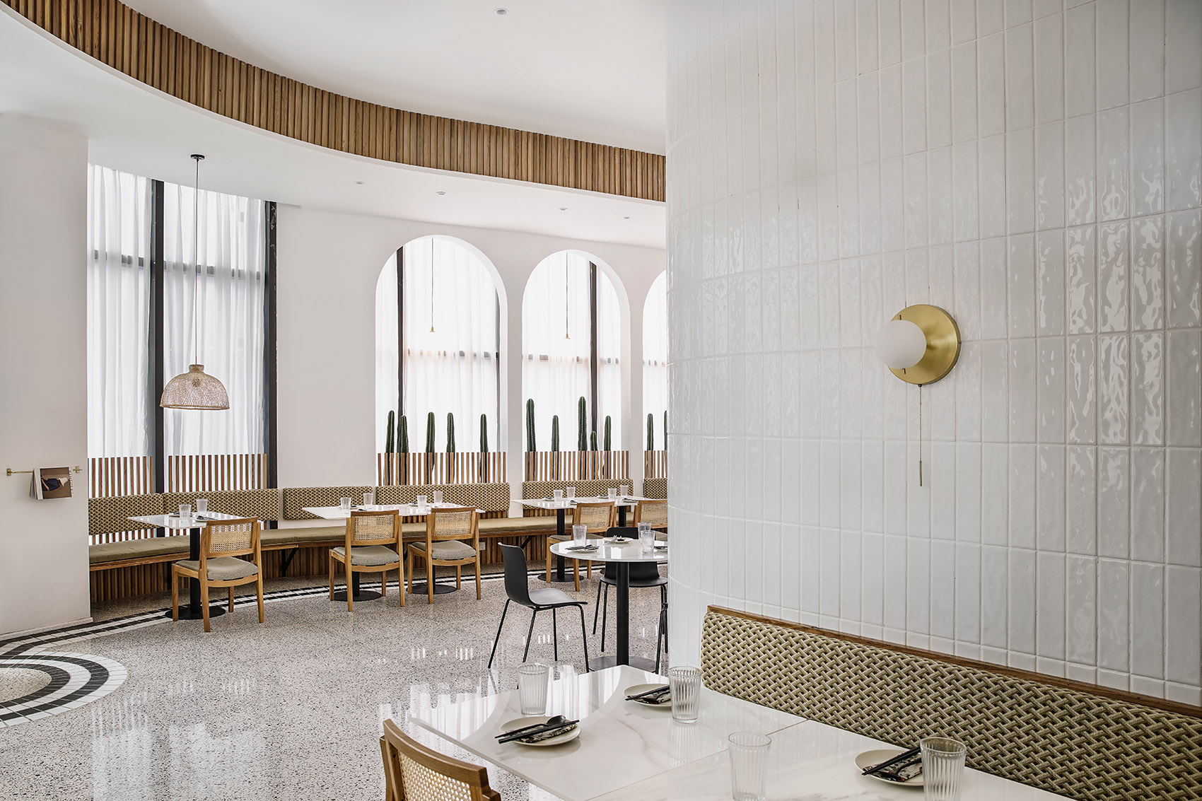 簡約風(fēng)格美食店裝修設(shè)計-第1張圖片-上海古都建筑設(shè)計集團