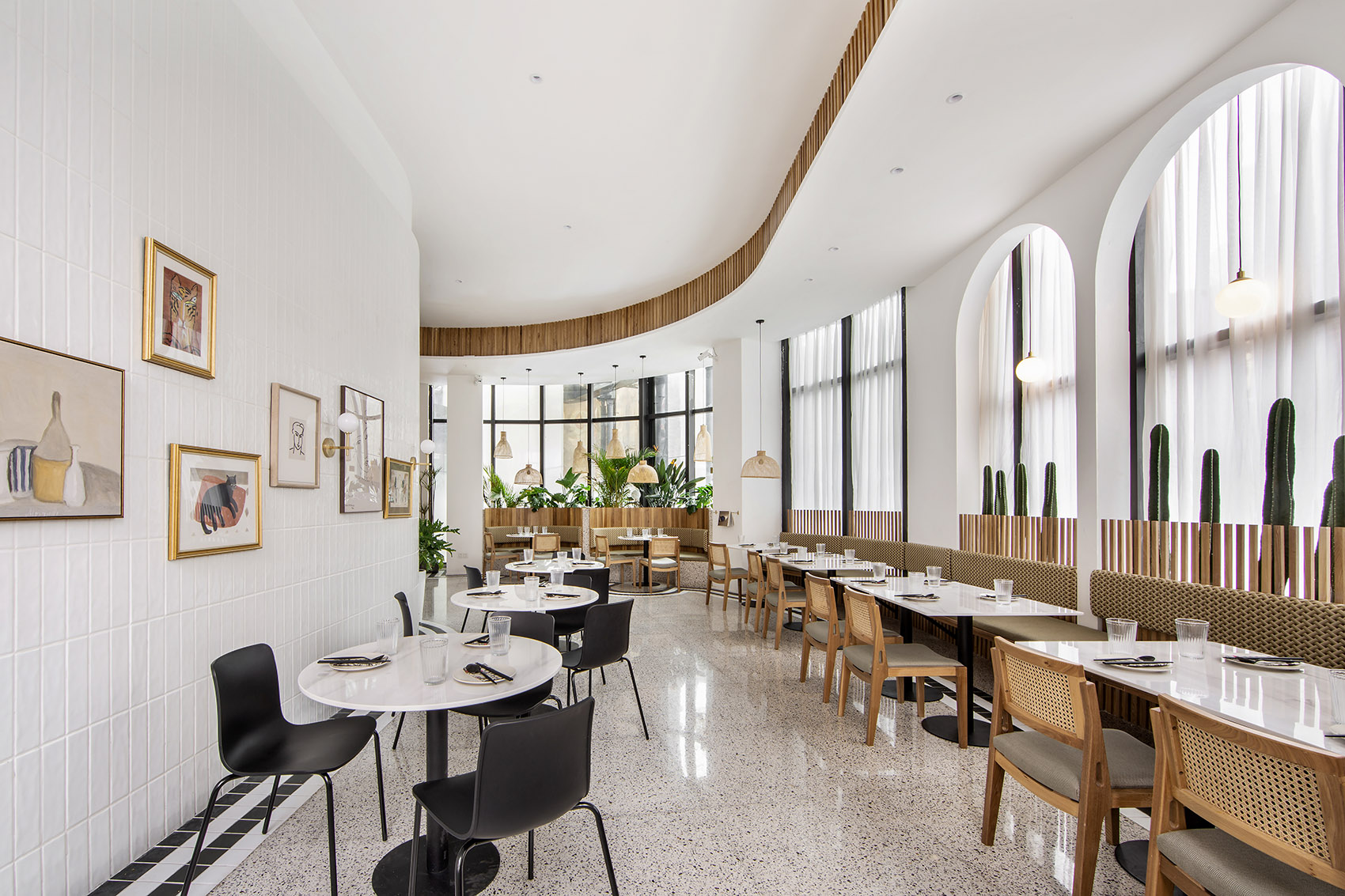 簡約風(fēng)格美食店裝修設(shè)計-第2張圖片-上海古都建筑設(shè)計集團