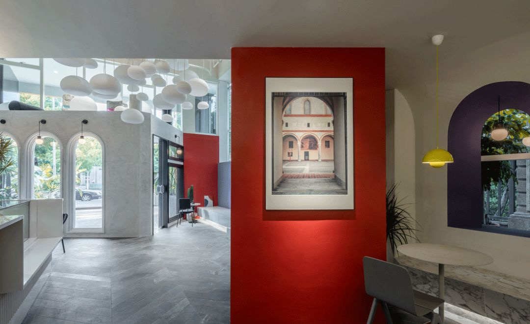 簡約現代餐廳裝修設計-第4張圖片-上海古都建筑設計集團