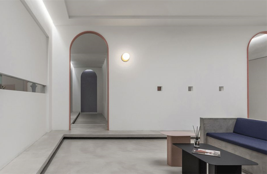 現代簡約瑜伽館裝修設計-第1張圖片-上海古都建筑設計集團