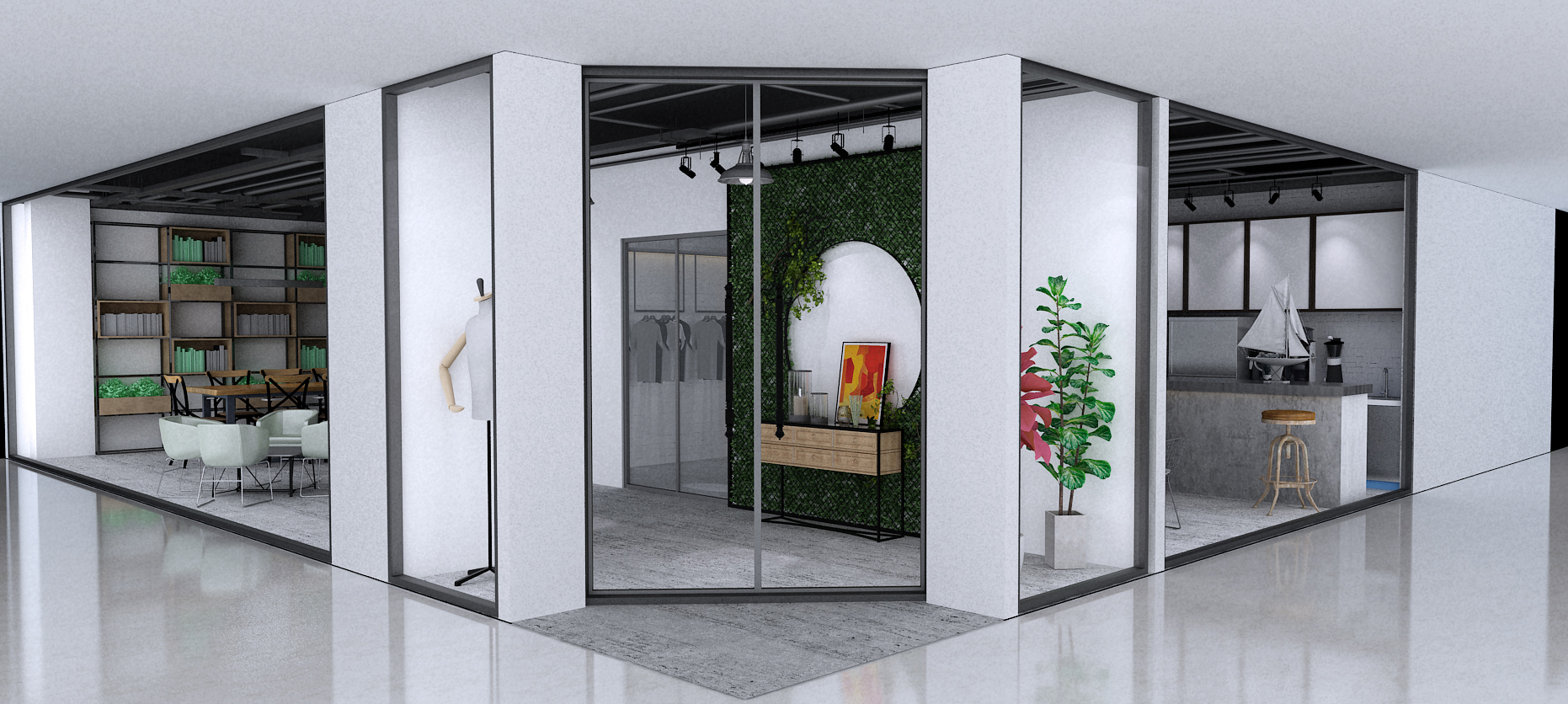 工業(yè)風(fēng)服裝店裝修設(shè)計(jì)-第1張圖片-上海古都建筑設(shè)計(jì)集團(tuán) 工業(yè)風(fēng)服裝店裝修設(shè)計(jì)-第1張圖片-上海古都建筑設(shè)計(jì)集團(tuán)