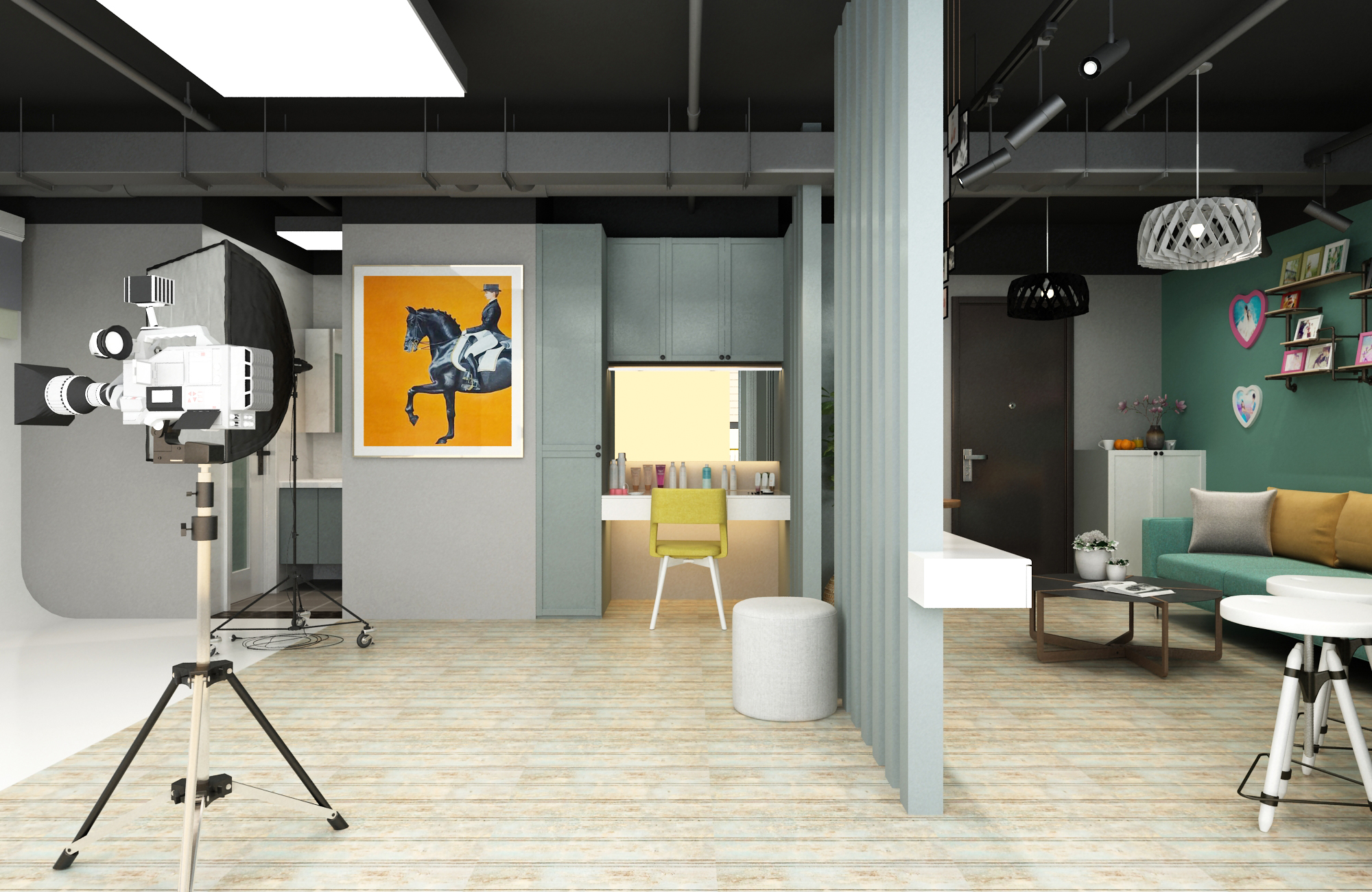 徐匯區(qū)50平小型攝影棚裝修設(shè)計(jì)-第2張圖片-上海古都建筑設(shè)計(jì)集團(tuán) 徐匯區(qū)50平小型攝影棚裝修設(shè)計(jì)-第2張圖片-上海古都建筑設(shè)計(jì)集團(tuán)