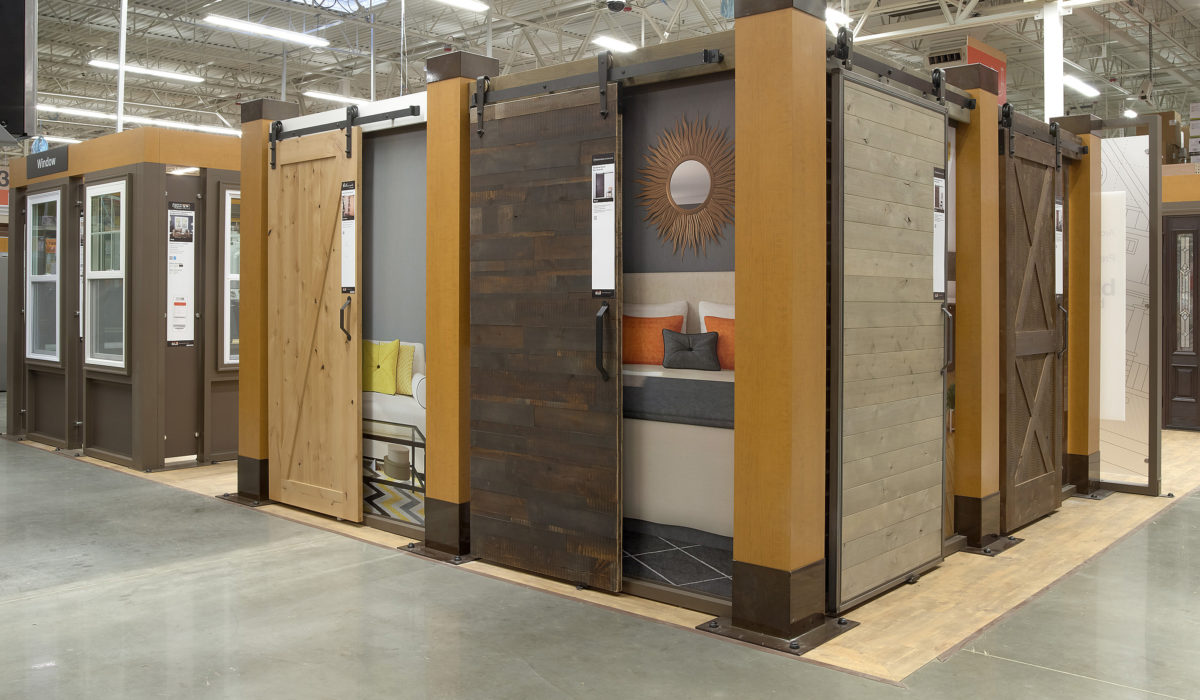 現代門窗專賣店裝修設計-第1張圖片-上海古都建筑設計集團