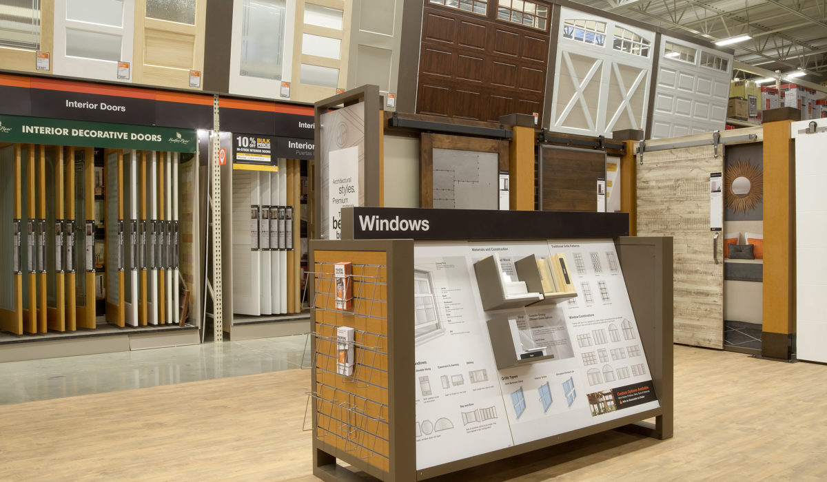 現代門窗專賣店裝修設計-第3張圖片-上海古都建筑設計集團