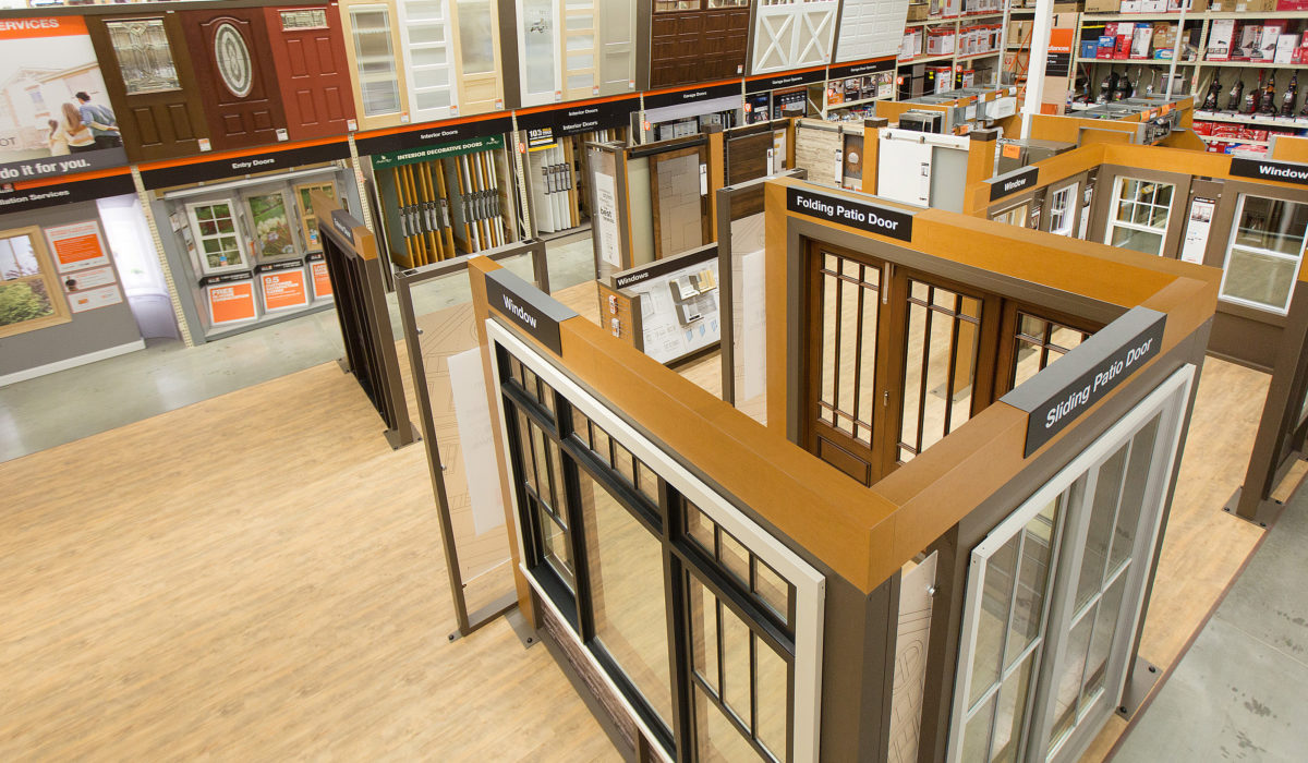 現代門窗專賣店裝修設計-第6張圖片-上海古都建筑設計集團