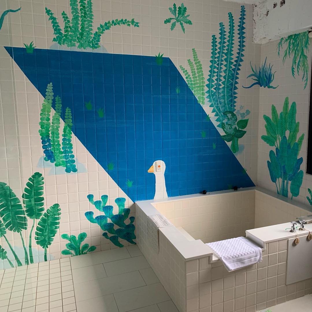 現代小型清新澡堂裝修設計-第1張圖片-上海古都建筑設計集團 現代小型清新澡堂裝修設計-第1張圖片-上海古都建筑設計集團