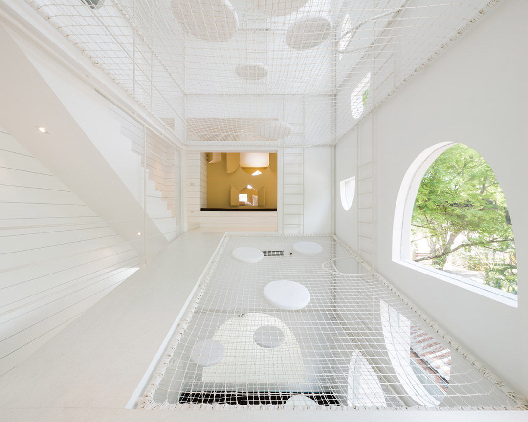 白色調簡約親子樂園裝修設計-第3張圖片-上海古都建筑設計集團 白色調簡約親子樂園裝修設計-第3張圖片-上海古都建筑設計集團