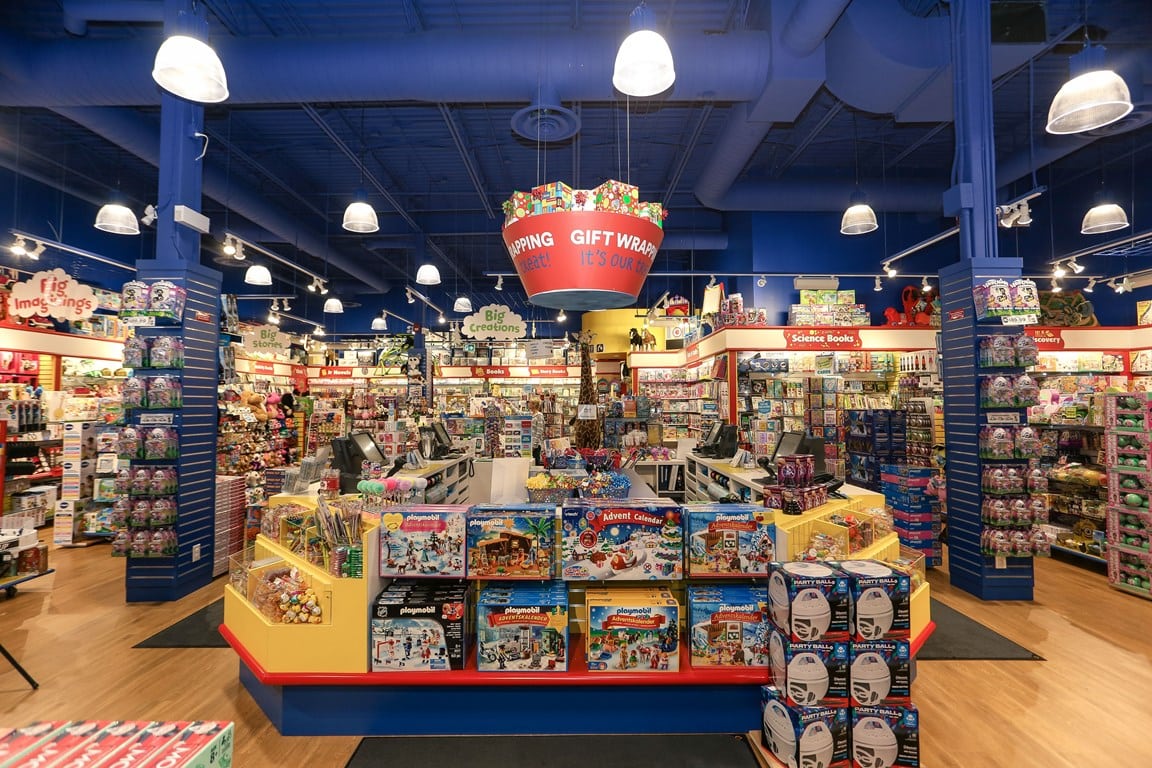 現代兒童玩具專賣店裝修設計-第3張圖片-上海古都建筑設計集團