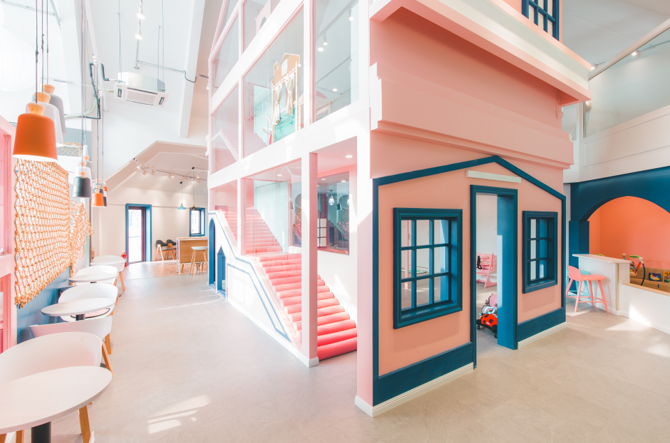 簡約溫馨親子會所裝修設計-第2張圖片-上海古都建筑設計集團 簡約溫馨親子會所裝修設計-第2張圖片-上海古都建筑設計集團