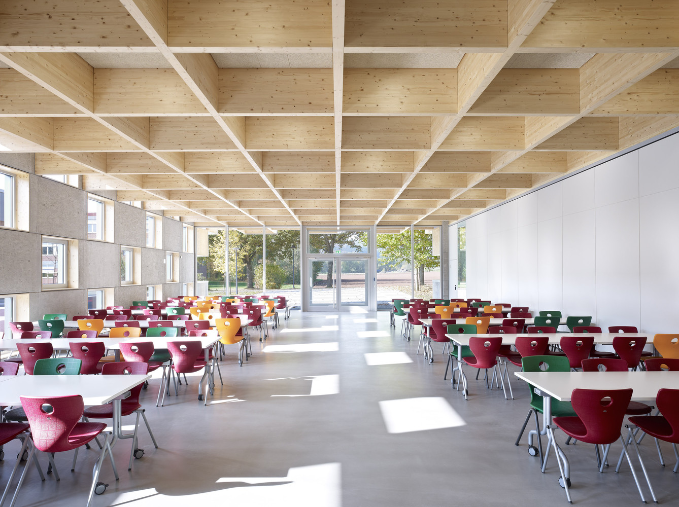 開闊大學食堂裝修設計-第1張圖片-上海古都建筑設計集團