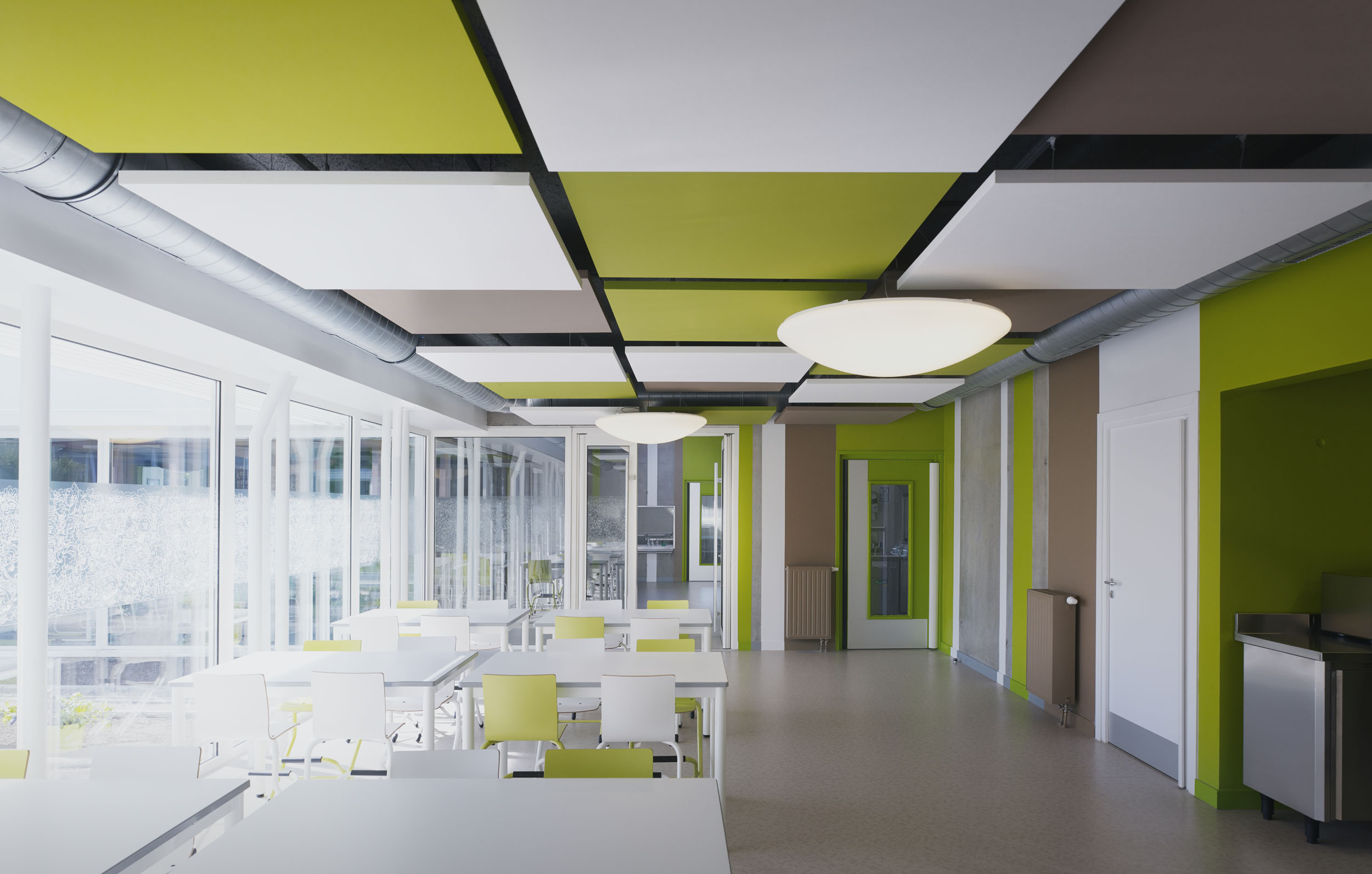 開闊大學食堂裝修設計-第5張圖片-上海古都建筑設計集團