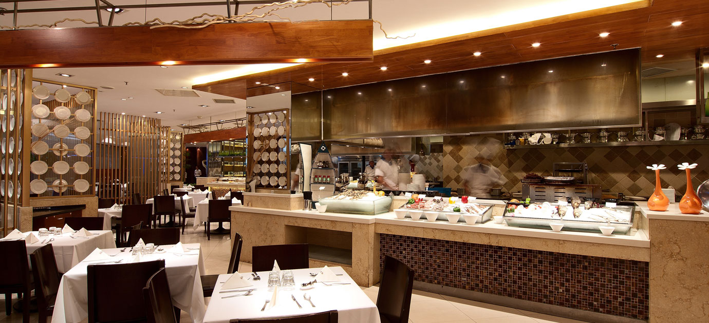 高端西式自助餐廳裝修設計-第4張圖片-上海古都建筑設計集團