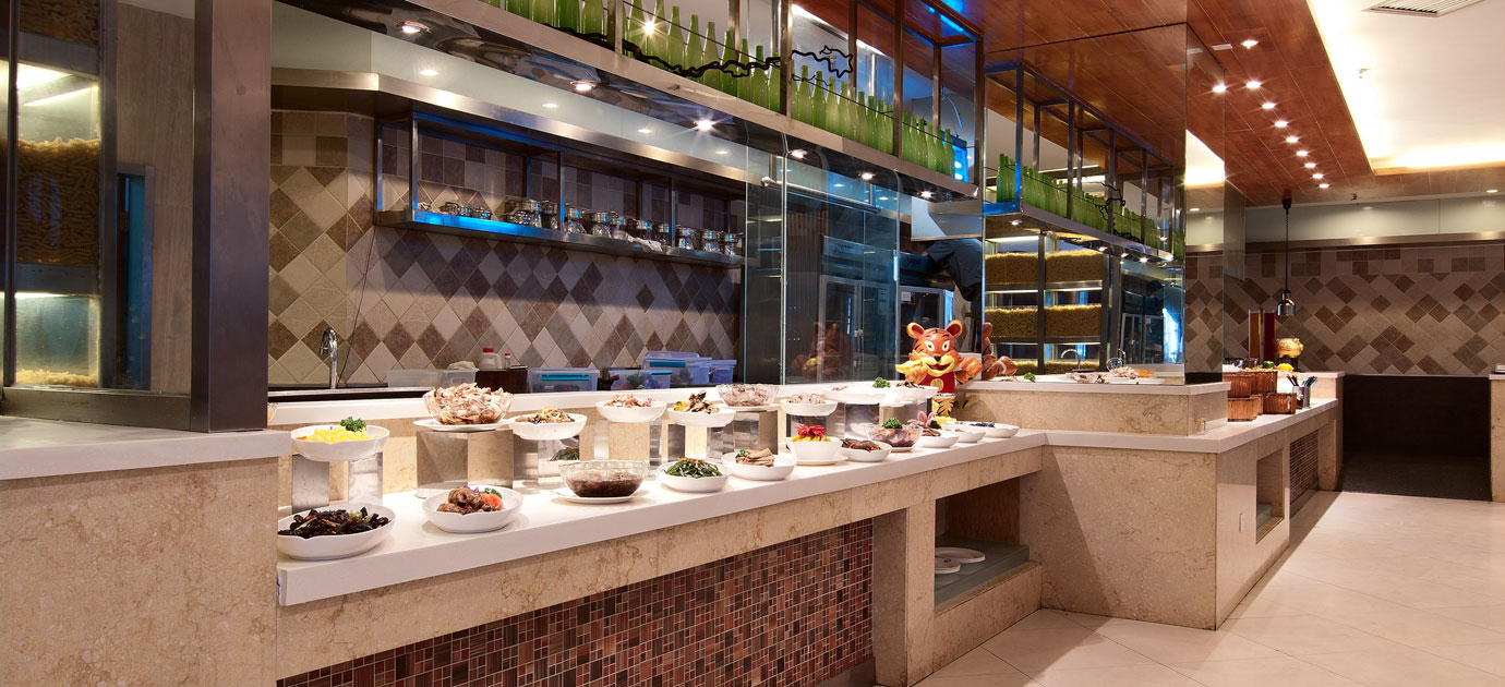 高端西式自助餐廳裝修設計-第5張圖片-上海古都建筑設計集團