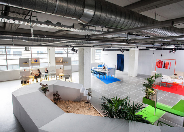 大型簡約工業風辦公室裝修設計-第2張圖片-上海古都建筑設計集團 大型簡約工業風辦公室裝修設計-第2張圖片-上海古都建筑設計集團