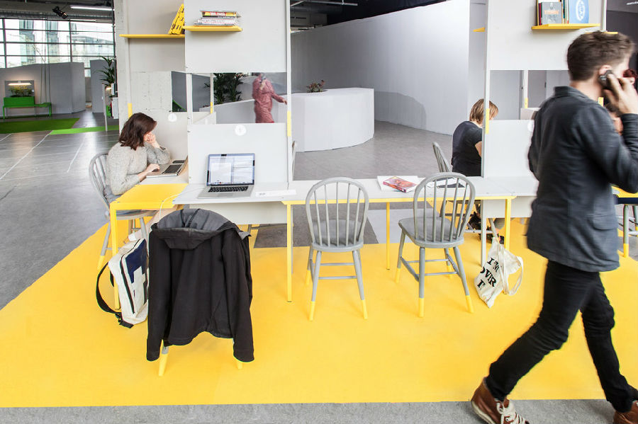 大型簡約工業風辦公室裝修設計-第11張圖片-上海古都建筑設計集團 大型簡約工業風辦公室裝修設計-第11張圖片-上海古都建筑設計集團