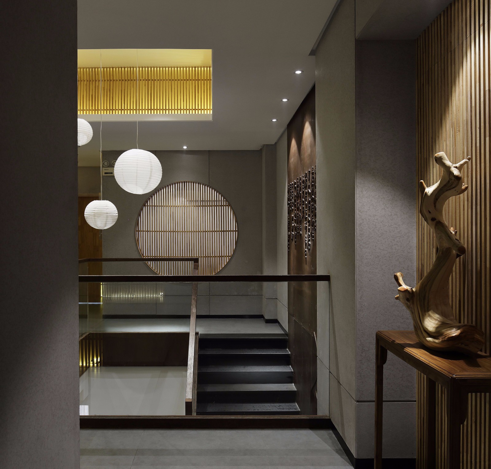 現代新式茶樓裝修設計-第5張圖片-上海古都建筑設計集團