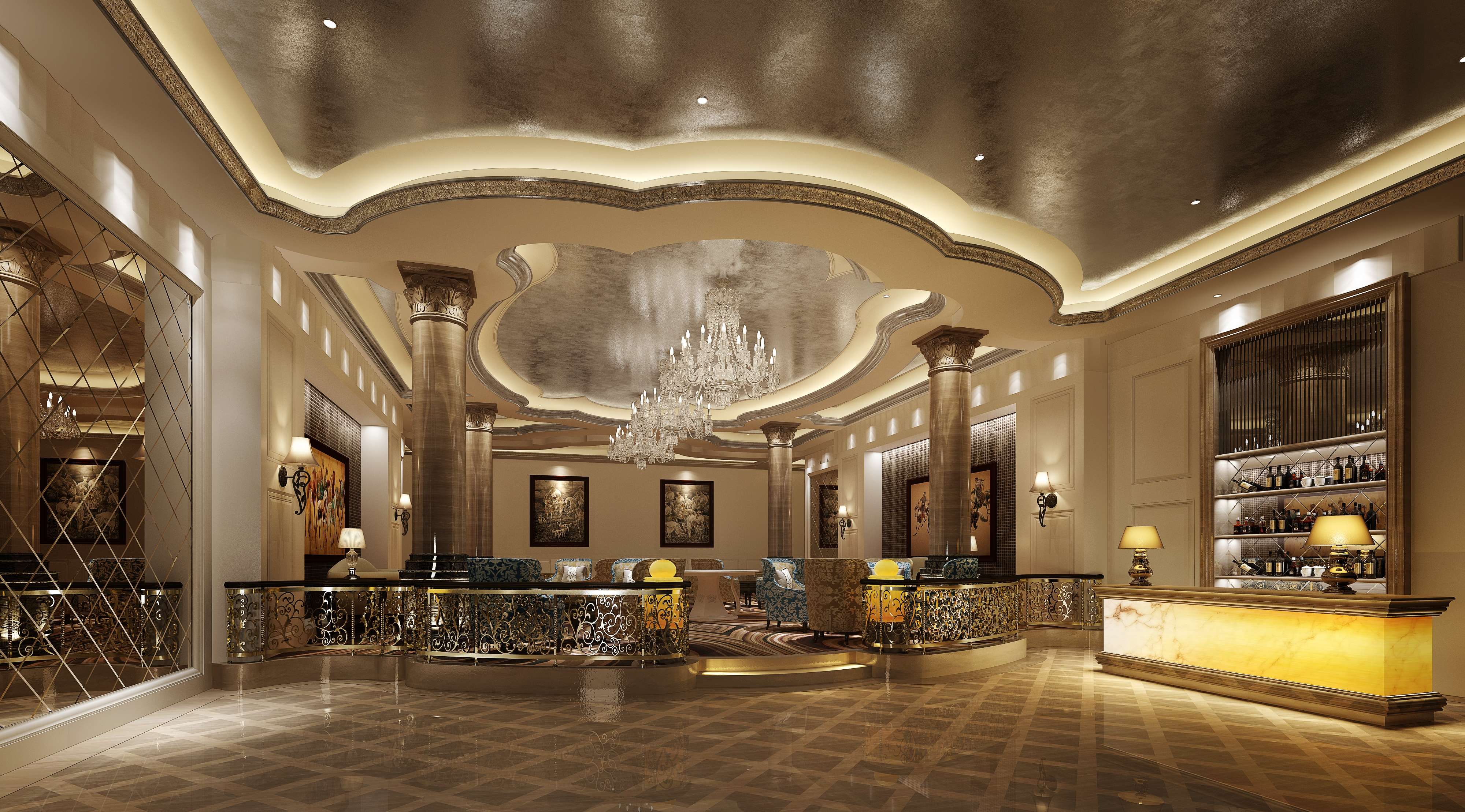 歐式水療館裝修設(shè)計(jì)-第3張圖片-上海古都建筑設(shè)計(jì)集團(tuán)