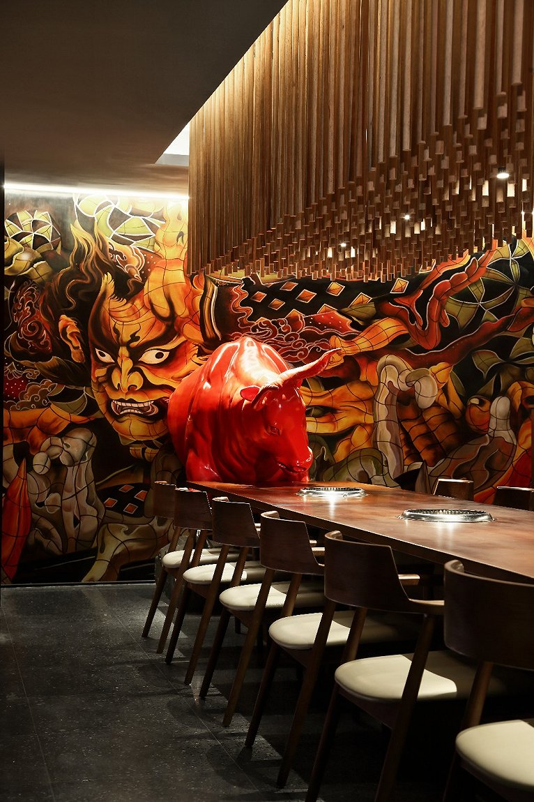 高檔古典火鍋店裝修設(shè)計-第4張圖片-上海古都建筑設(shè)計集團(tuán)