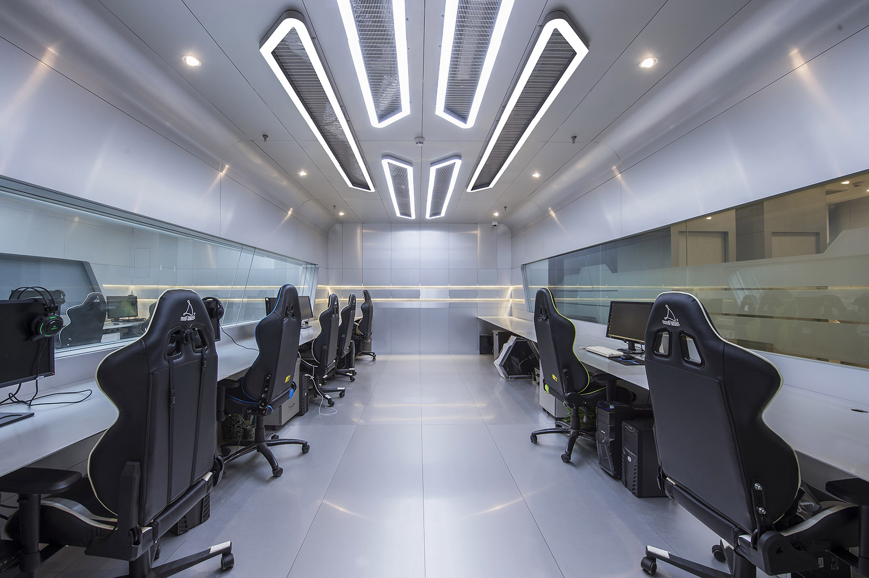 科技風格電競俱樂部裝修設計-第4張圖片-上海古都建筑設計集團
