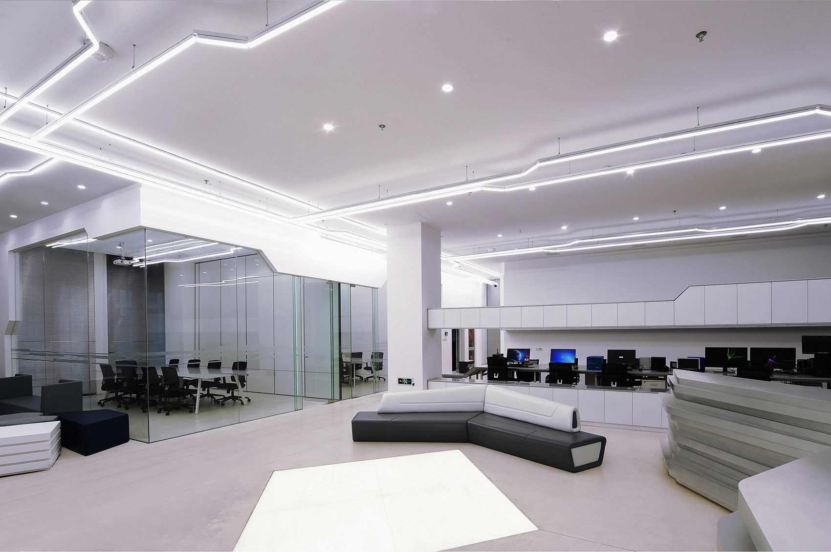 科技風格電競俱樂部裝修設計-第5張圖片-上海古都建筑設計集團