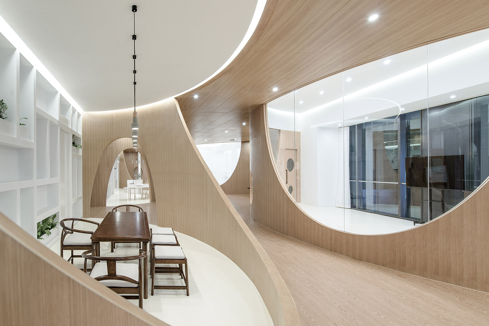 時(shí)尚簡(jiǎn)約兒童教育機(jī)構(gòu)裝修設(shè)計(jì)-第4張圖片-上海古都建筑設(shè)計(jì)集團(tuán)