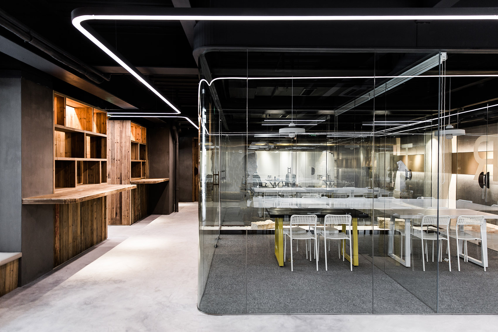 時尚現代藝術教育機構裝修設計-第2張圖片-上海古都建筑設計集團