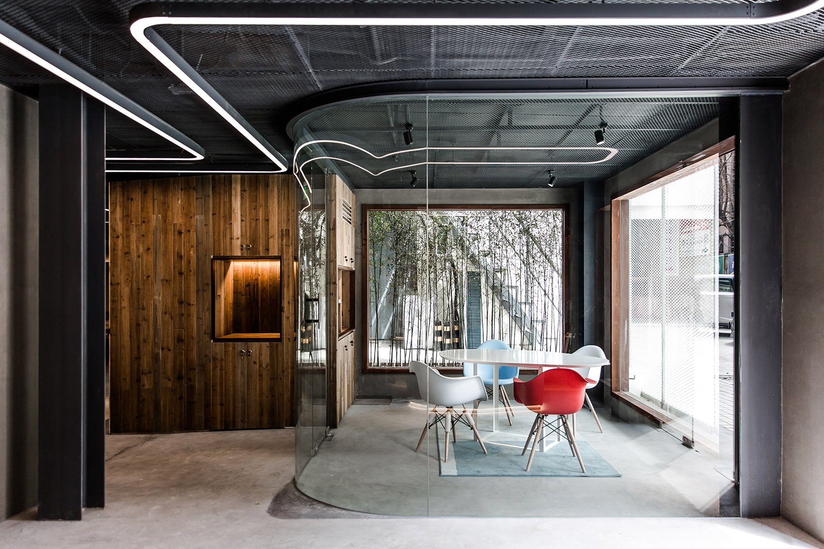 時尚現代藝術教育機構裝修設計-第3張圖片-上海古都建筑設計集團