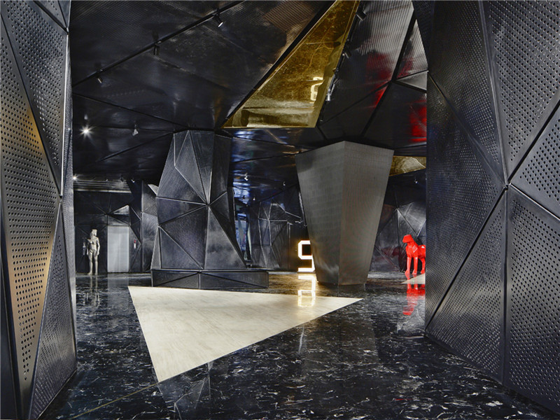 暗黑科技風格電影院裝修設計-第3張圖片-上海古都建筑設計集團 暗黑科技風格電影院裝修設計-第3張圖片-上海古都建筑設計集團