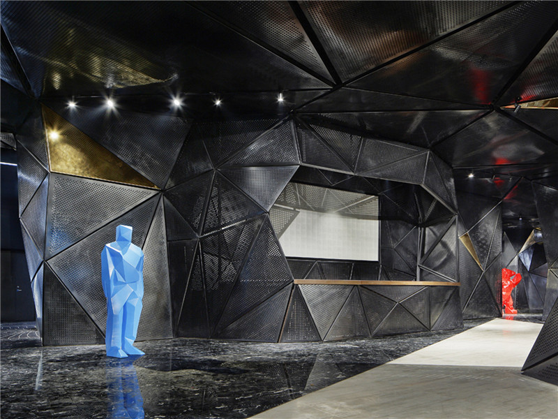 暗黑科技風格電影院裝修設計-第2張圖片-上海古都建筑設計集團 暗黑科技風格電影院裝修設計-第2張圖片-上海古都建筑設計集團